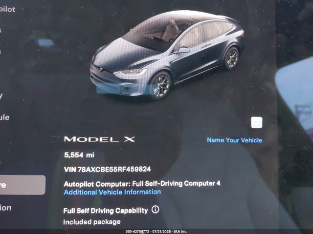 2024 TESLA MODEL X 7SAXCBE55RF459824 Photo 6