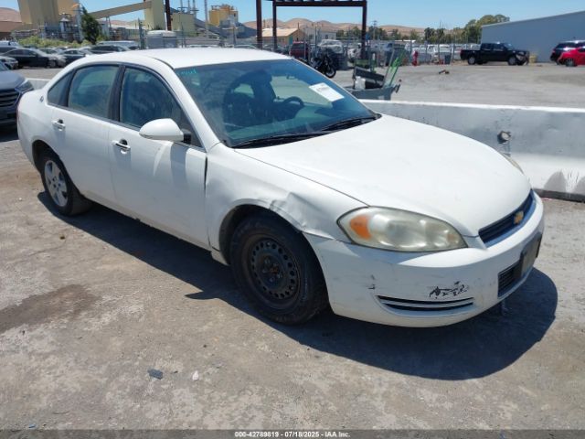 2008 CHEVROLET IMPALA 2G1WB58K389161119