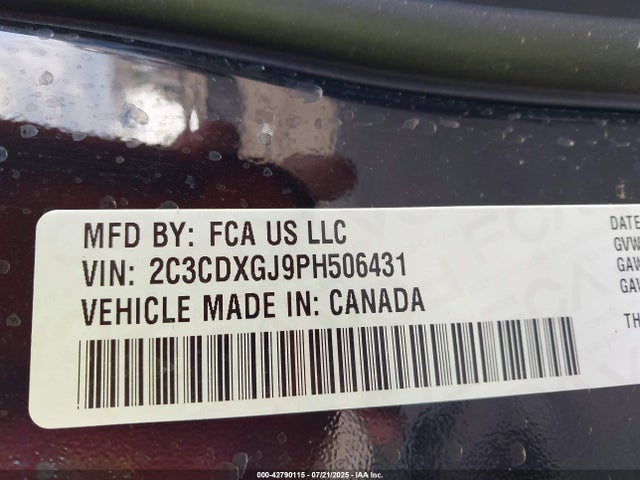 Dodge Charger 2023 2C3CDXGJ9PH506431 Image 9