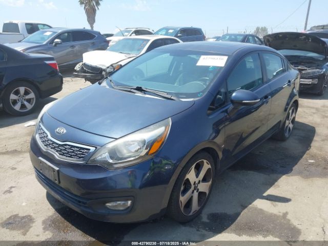 2013 KIA RIO KNADN4A34D6285224 Photo 1