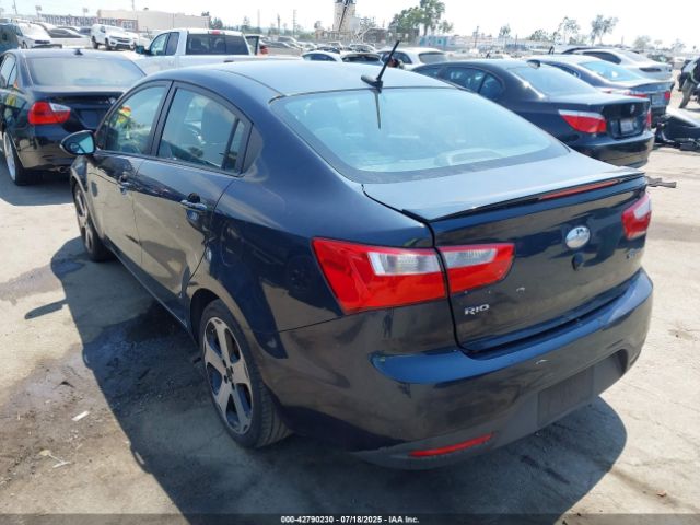 2013 KIA RIO KNADN4A34D6285224 Photo 2