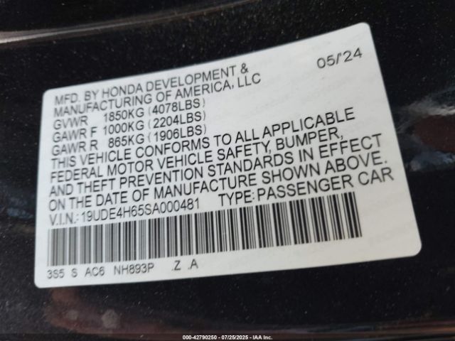 2025 ACURA INTEGRA 19UDE4H65SA000481 Photo 8