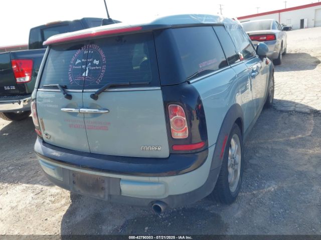 2013 MINI CLUBMAN WMWZF3C59DT491328 Photo 3