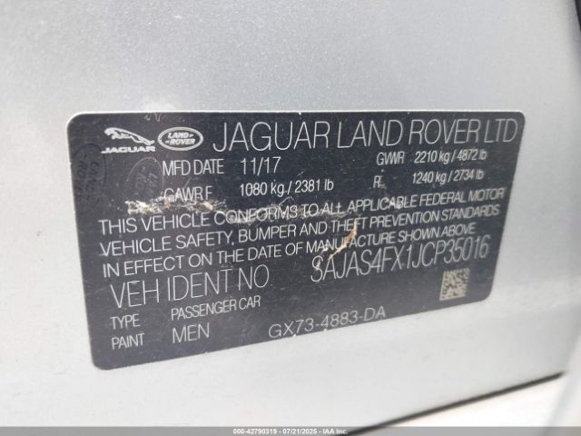 2018 JAGUAR XE SAJAS4FX1JCP35016 Photo 8