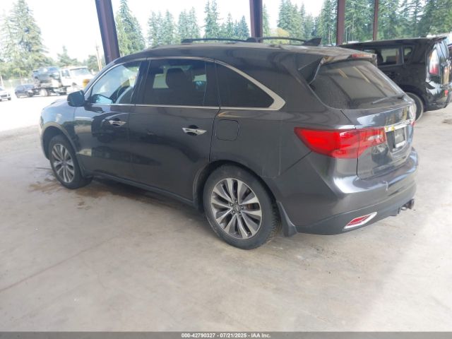 2015 ACURA MDX 5FRYD4H40FB027360 Photo 2