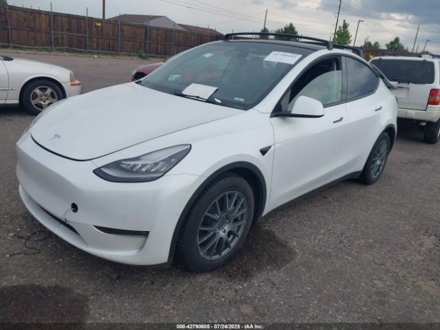 2021 TESLA MODEL Y 5YJYGAEE9MF183382 Photo 1