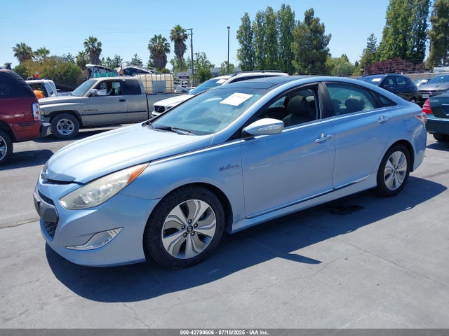 2013 Hyundai Sonata Hybrid Limited მანქანა იყიდება აუქციონზე, vin: KMHEC4A43DA075180, აუქციონის ნომერი: 42790606