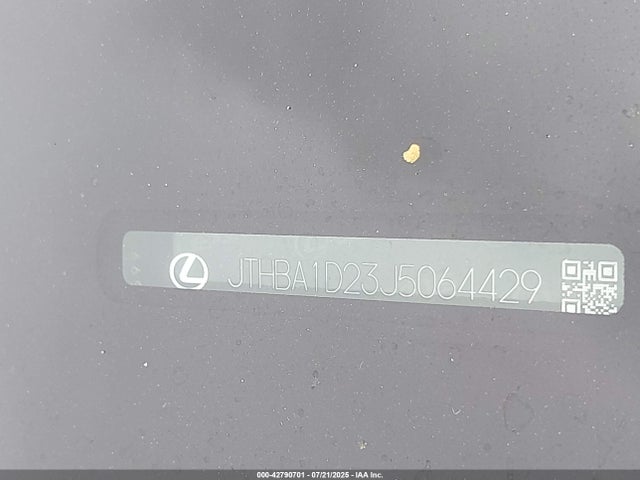 Lexus 8ar-fts 2018 JTHBA1D23J5064429 Image 9