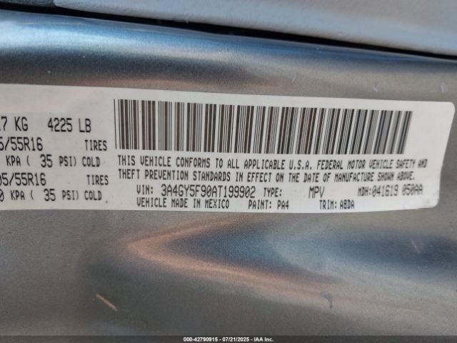2010 CHRYSLER PT CRUISER 3A4GY5F90AT199902 Photo 8