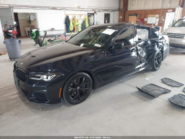 2021 BMW M550I WBA13BK03MCF57686 Photo 1