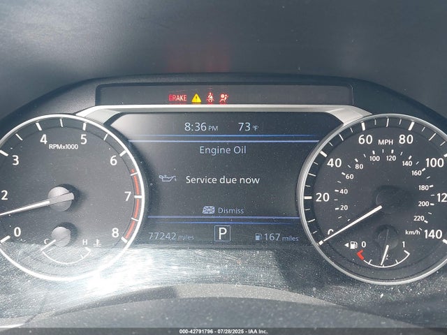 Auction sale of the 2021 Nissan Altima Sv Fwd, vin: 1N4BL4DVXMN365412, lot number: 42791796
