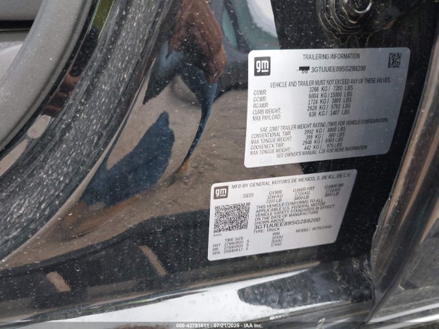 3GTUUEE89SG288200 GMC lz0