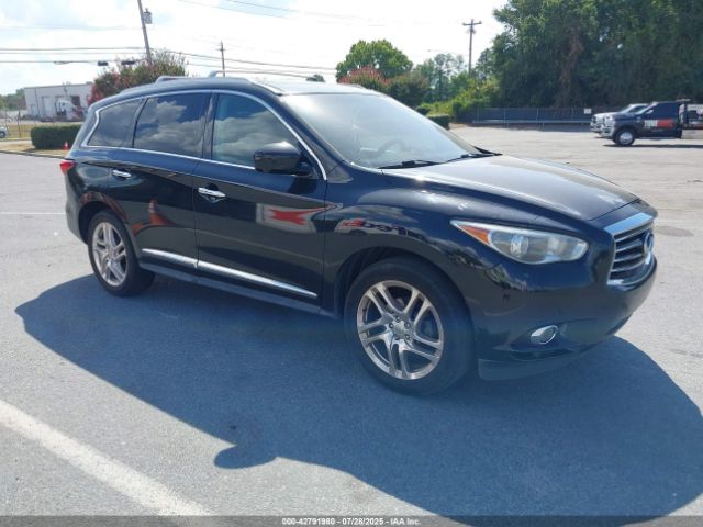 2013 Infiniti Jx35 მანქანა იყიდება აუქციონზე, vin: 5N1AL0MM5DC325252, აუქციონის ნომერი: 42791980