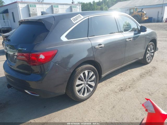 2014 ACURA MDX 5FRYD3H49EB010324 Photo 3