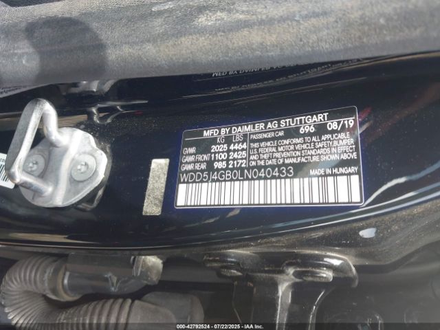 2020 MERCEDES-BENZ CLA 250 WDD5J4GB0LN040433 Photo 8