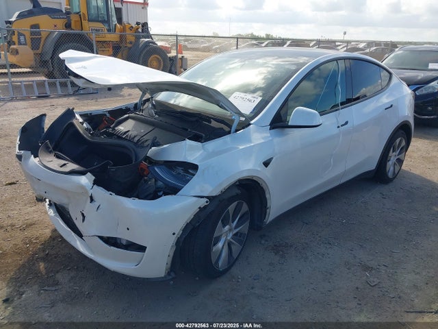 2022 TESLA MODEL Y 7SAYGDEEXNF353853 Photo 1