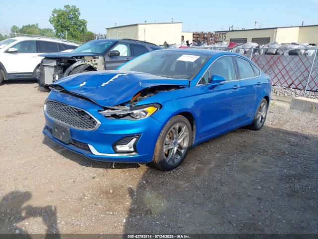 2020 FORD FUSION HYBRID 3FA6P0RU5LR132676 Photo 1