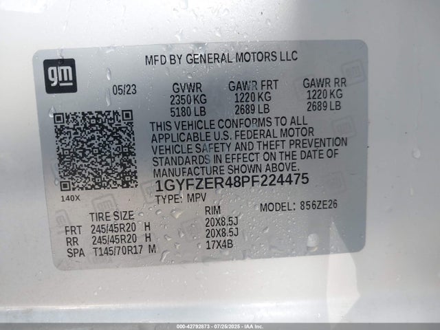 2023 CADILLAC XT4 1GYFZER48PF224475 Photo 8