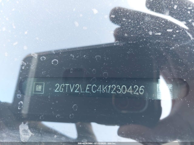 GMC l83 - sidi vvt, afm, e85 max, alum, gm 2019 2GTV2LEC4K1230426 Image 9