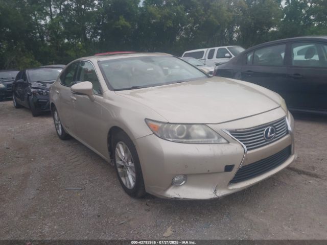 2013 LEXUS ES 300H JTHBW1GG9D2017842