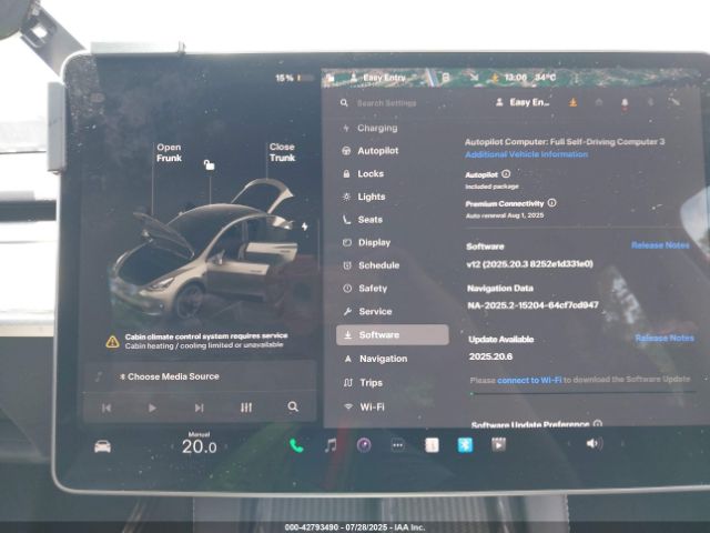 2023 TESLA MODEL Y 7SAYGDEEXPF697167 Photo 6