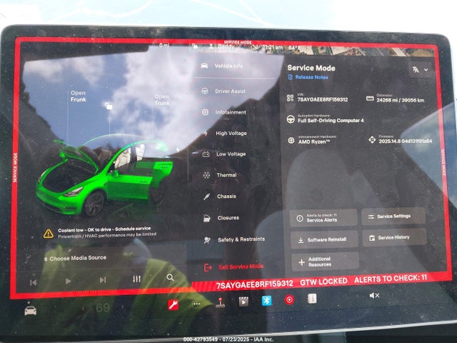 Tesla 2024 2024 7SAYGAEE8RF159312 Image 7