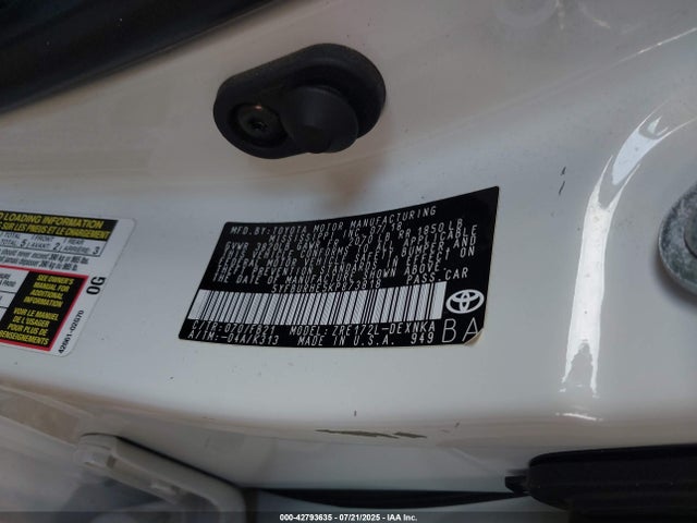 Toyota 2zr-fe 2019 5YFBURHE5KP873818 Image 9