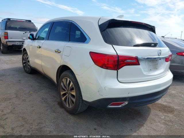 2016 ACURA MDX 5FRYD4H43GB061634 Photo 2