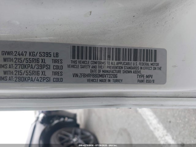 RAM 2021 2021 ZFBHRFBB0M6V73206 Image 9