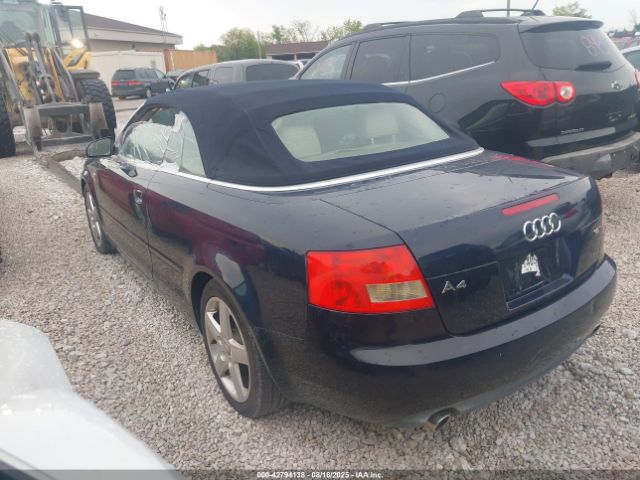 2005 AUDI A4 WAUAC48H85K005601 Photo 2