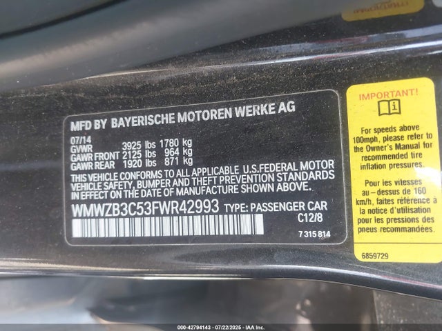 WMWZB3C53FWR42993 Mini Countryman