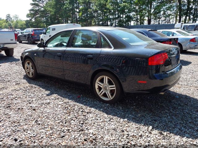 2007 AUDI A4 WAUAF78EX7A077987 Photo 2
