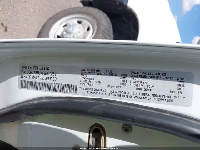 RAM 2500 2023 3C6UR5HJXPG610261 Image 9