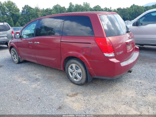 2007 NISSAN QUEST 5N1BV28U47N119529 Photo 2