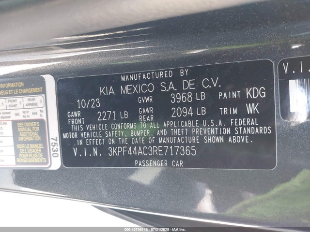 KIA t-gdi gamma 2024 3KPF44AC3RE717365 Image 9
