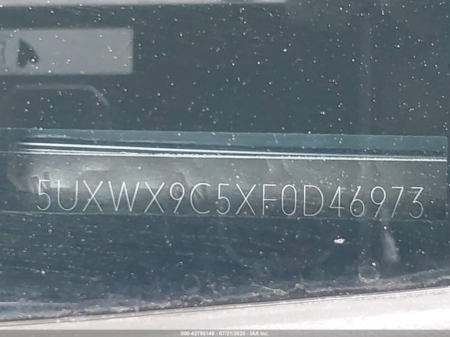 5UXWX9C5XF0D46973 BMW 2015