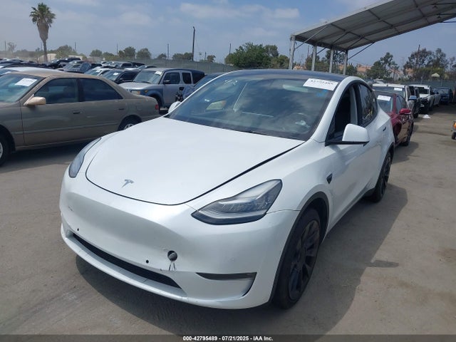 2021 TESLA MODEL Y 5YJYGDEE4MF245529 Photo 1