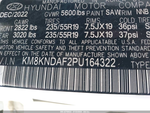 Hyundai Ioniq 5 2023 KM8KNDAF2PU164322 Image 9