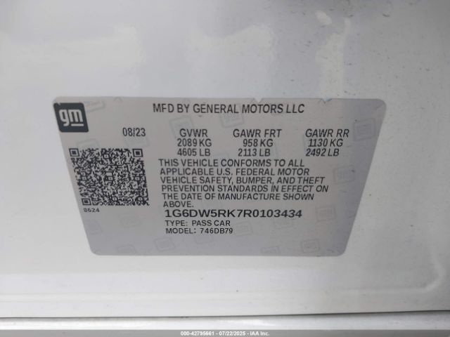 2024 CADILLAC CT5 1G6DW5RK7R0103434 Photo 8