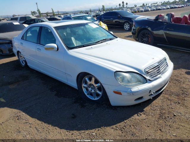 2000 MERCEDES-BENZ S 500 WDBNG75J9YA084416