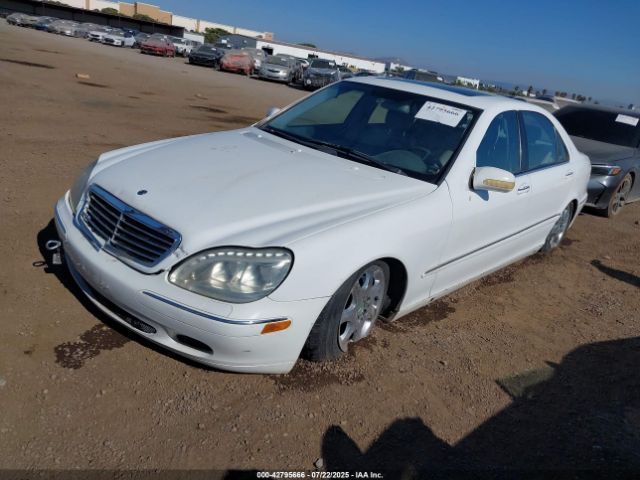 2000 MERCEDES-BENZ S 500 WDBNG75J9YA084416 Photo 1