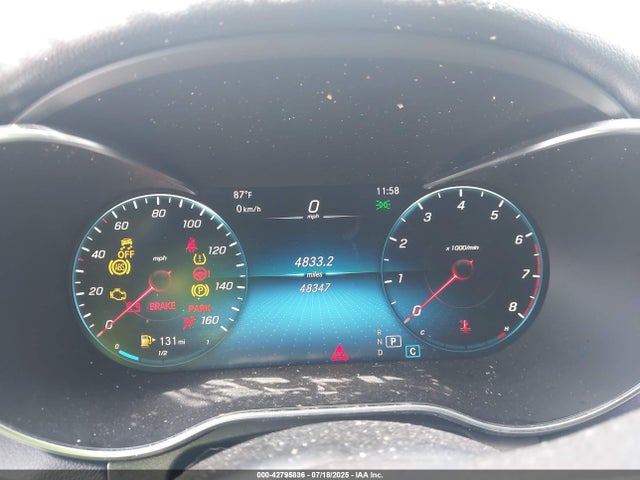 42795836 :رقم المزاد ، W1N0J8EB5MF948170 vin ، 2021 Mercedes-benz Glc 300 4matic Coupe مزاد بيع