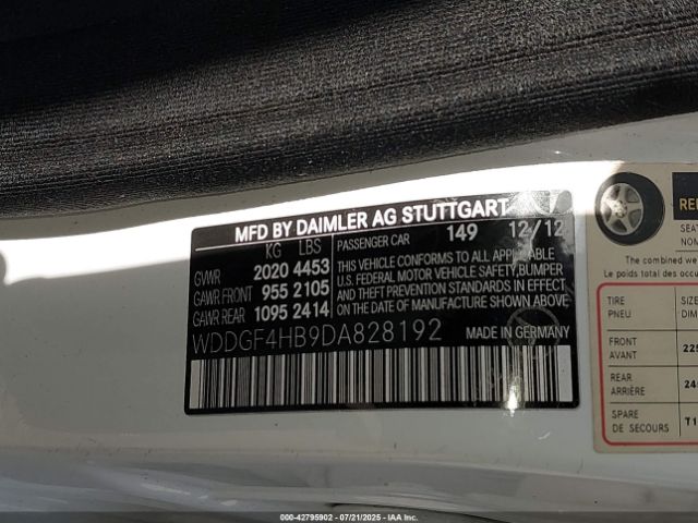 2013 MERCEDES-BENZ C 250 WDDGF4HB9DA828192 Photo 8