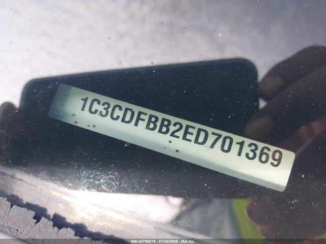1C3CDFBB2ED701369 Dodge 2014