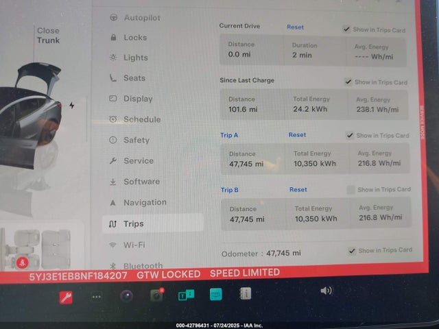 2022 TESLA MODEL 3 5YJ3E1EB8NF184207 Photo 6