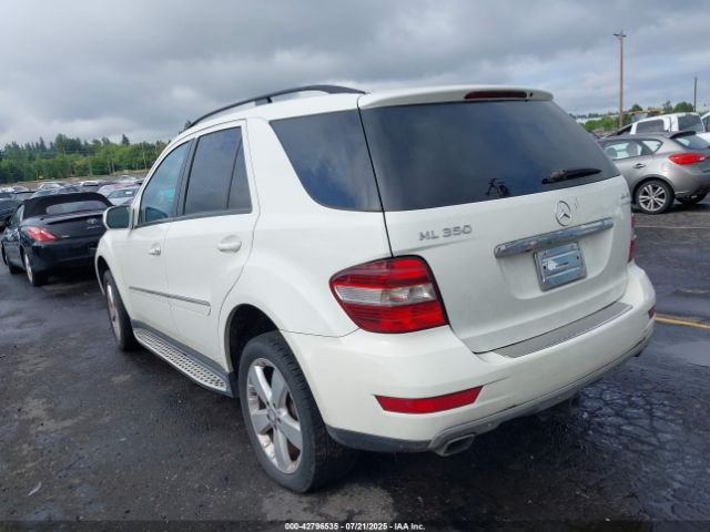 2009 MERCEDES-BENZ ML 350 4JGBB86E39A477030 Photo 2