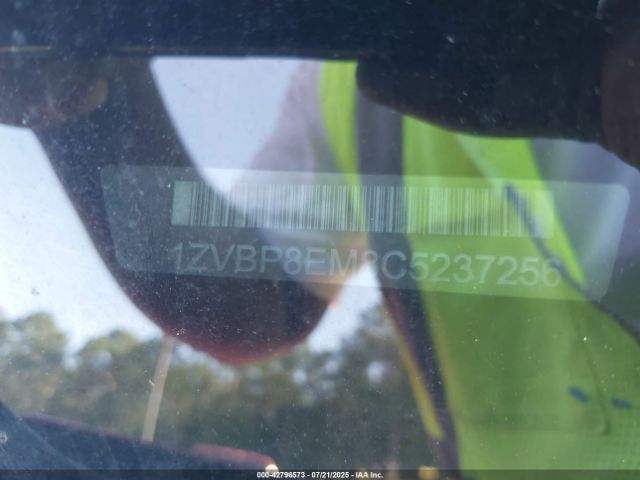 2012 FORD MUSTANG 1ZVBP8EM8C5237256 Photo 8
