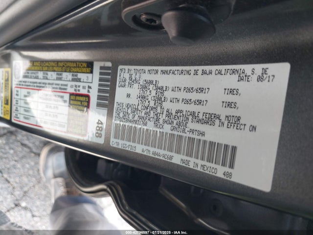 3TMDZ5BN4HM031760 Toyota 2gr-fks
