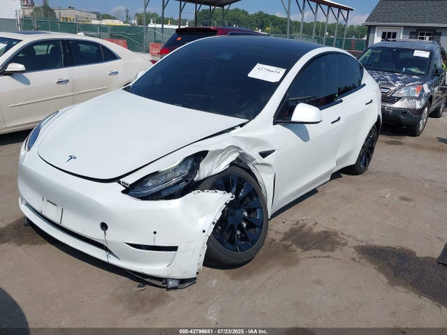 2021 TESLA MODEL Y 5YJYGDEE3MF087815 Photo 1