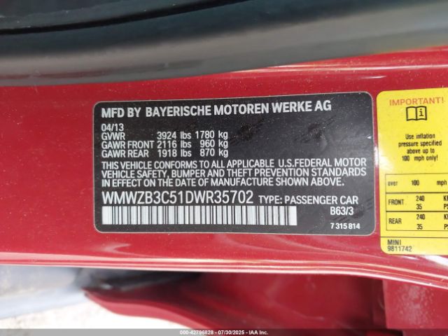 2013 MINI COUNTRYMAN WMWZB3C51DWR35702 Photo 8